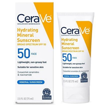 CeraVe - Écran Solaire Minéral SPF 50 (75ml)